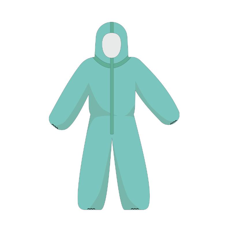 Комбінезон медичний (УЗ-спайка) Taipan-Pharm нестерильний СМС-35 г/м2, р-р ХХXL